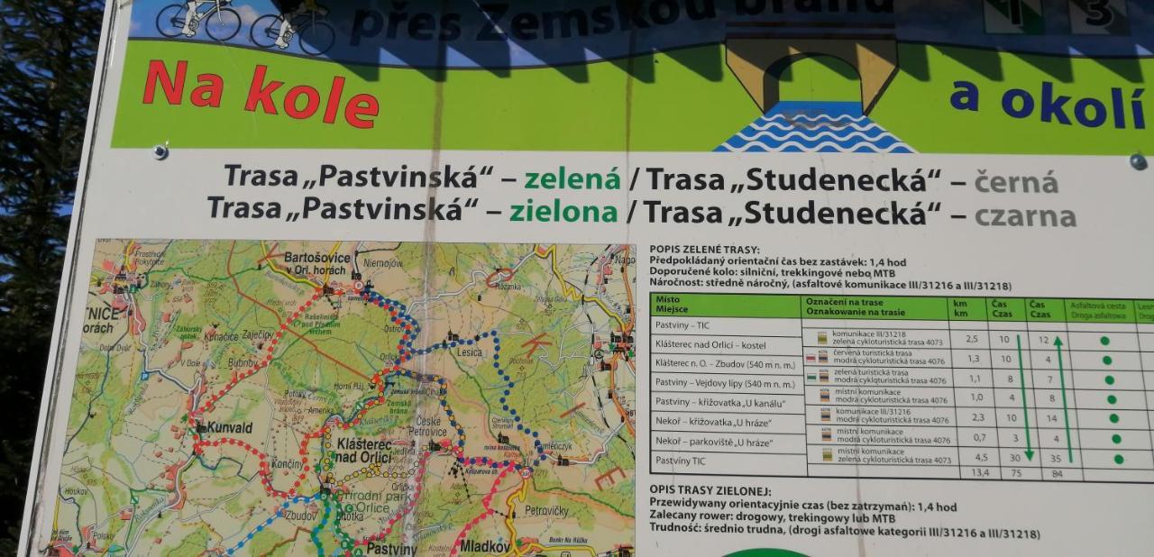 Plne Vybaveny 2+1Byt S Balkonem A Koji Pro Kola A Lyze. Rokytnice v Orlických Horách Exteriör bild
